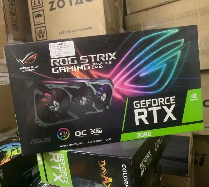 Best Quality New Brand Asus Rog Strix Geforce RTX 3090 24GB Graphics Card
