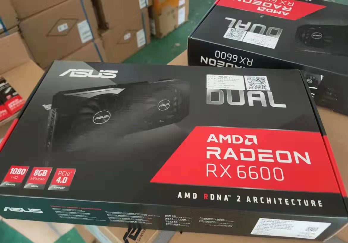 AMD MSI Radeon RX 6600 XT MECH 2X 8G Graphic Card with GDDR6 RX 6600 XT GPU