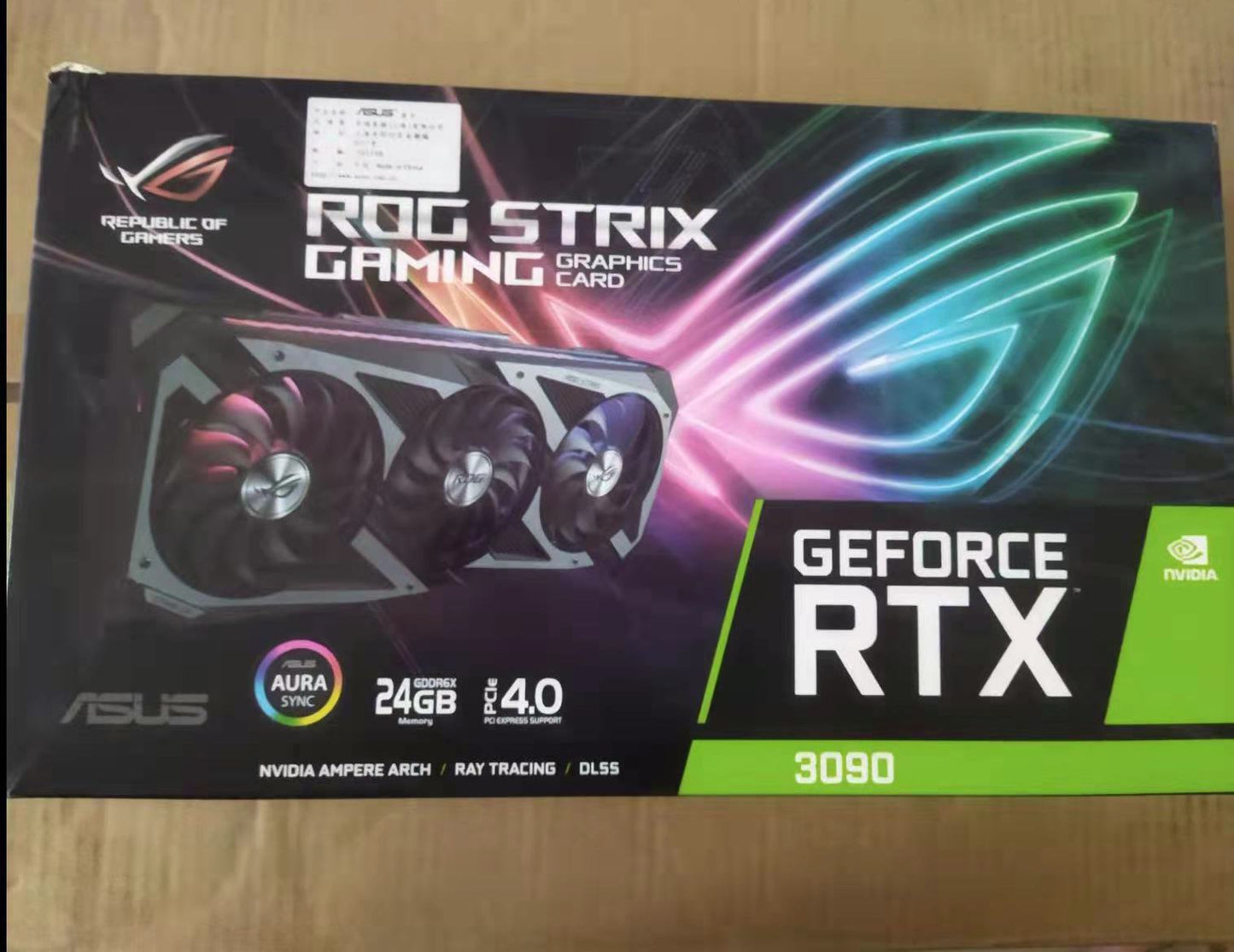 Video Graphics Card GeForce RTX 3070 3080 3090 ASUS MSI GIGABYTE 8GB GDDR6 For Gaming PC