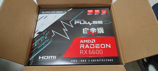 Brand New GPU Sapphire AMD RADEON RX6600 XT 8GB GDDR6 RDNA2 OC Gaming Graphics Cards