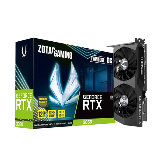 ZOTAC RTX3060 12GB Gaming Graphics Card With 12GB GDRR6 Memory Support