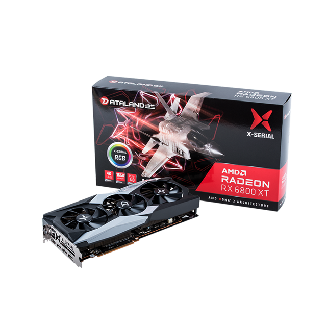 Hot sell New Dataland RX6800XT 16G For Gaming Desktop Gaming Graphics Card