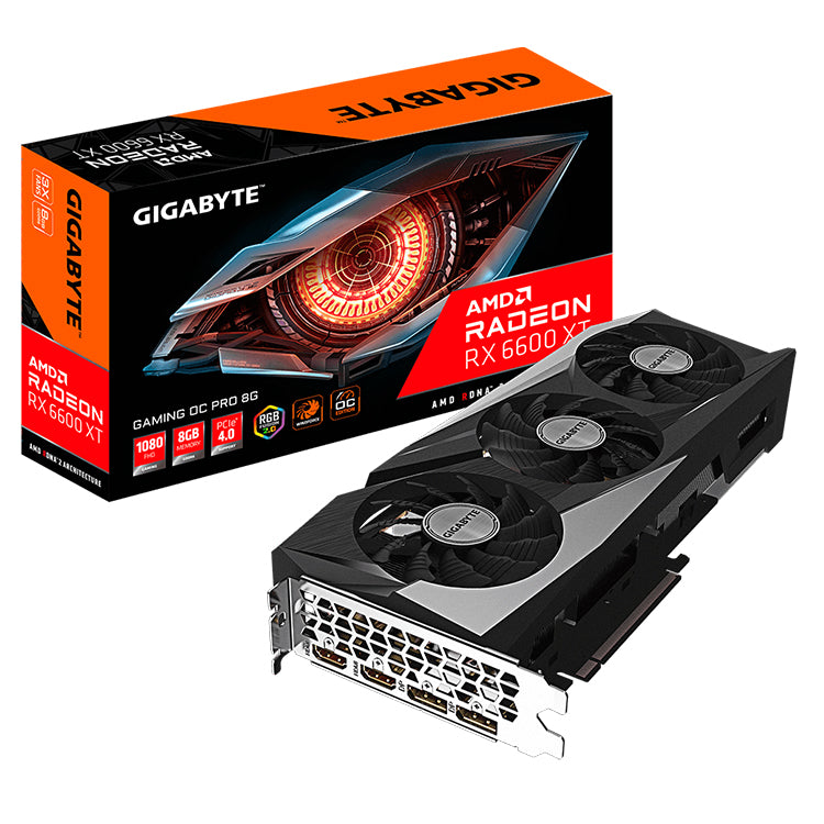 New Arrival GIGABYTE RX 6600 XT 8G With 128 Bit GDDR6 RX 6600XT