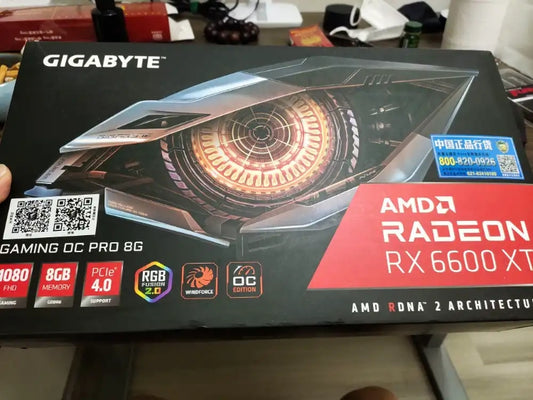 New Arrival GIGABYTE RX 6600 XT 8G With 128 Bit GDDR6 RX 6600XT