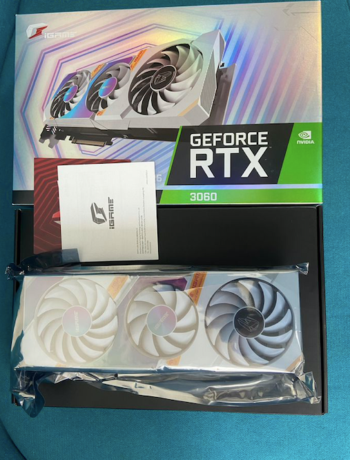 Best Selling Colorful RTX3060 Ult ra W OC 12GB GDDR6 In Stock