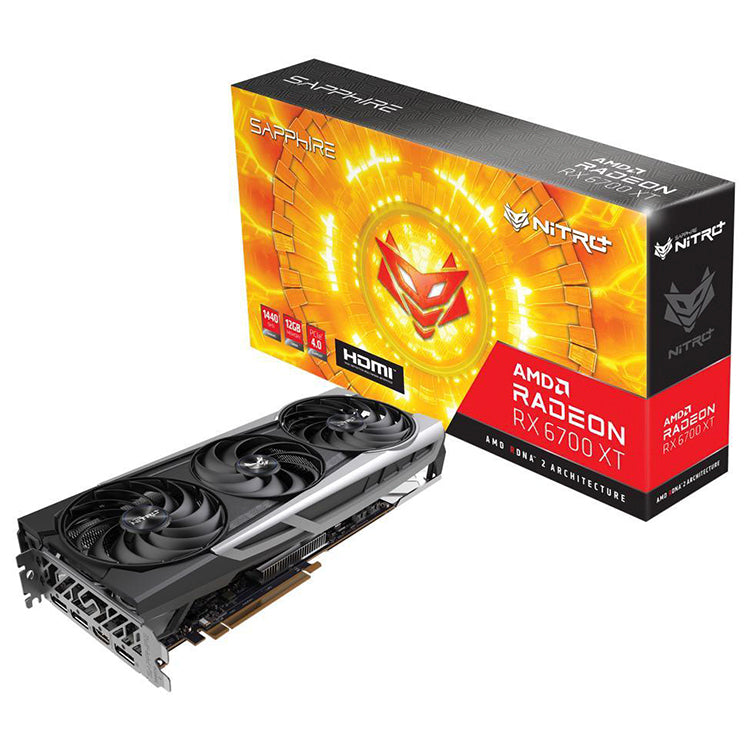 Sapphire NITRO Radeon RX 6700 XT 12G Gaming Graphics Card with 192 bit GDDR6 AMD RX 6700XT Graphics Card